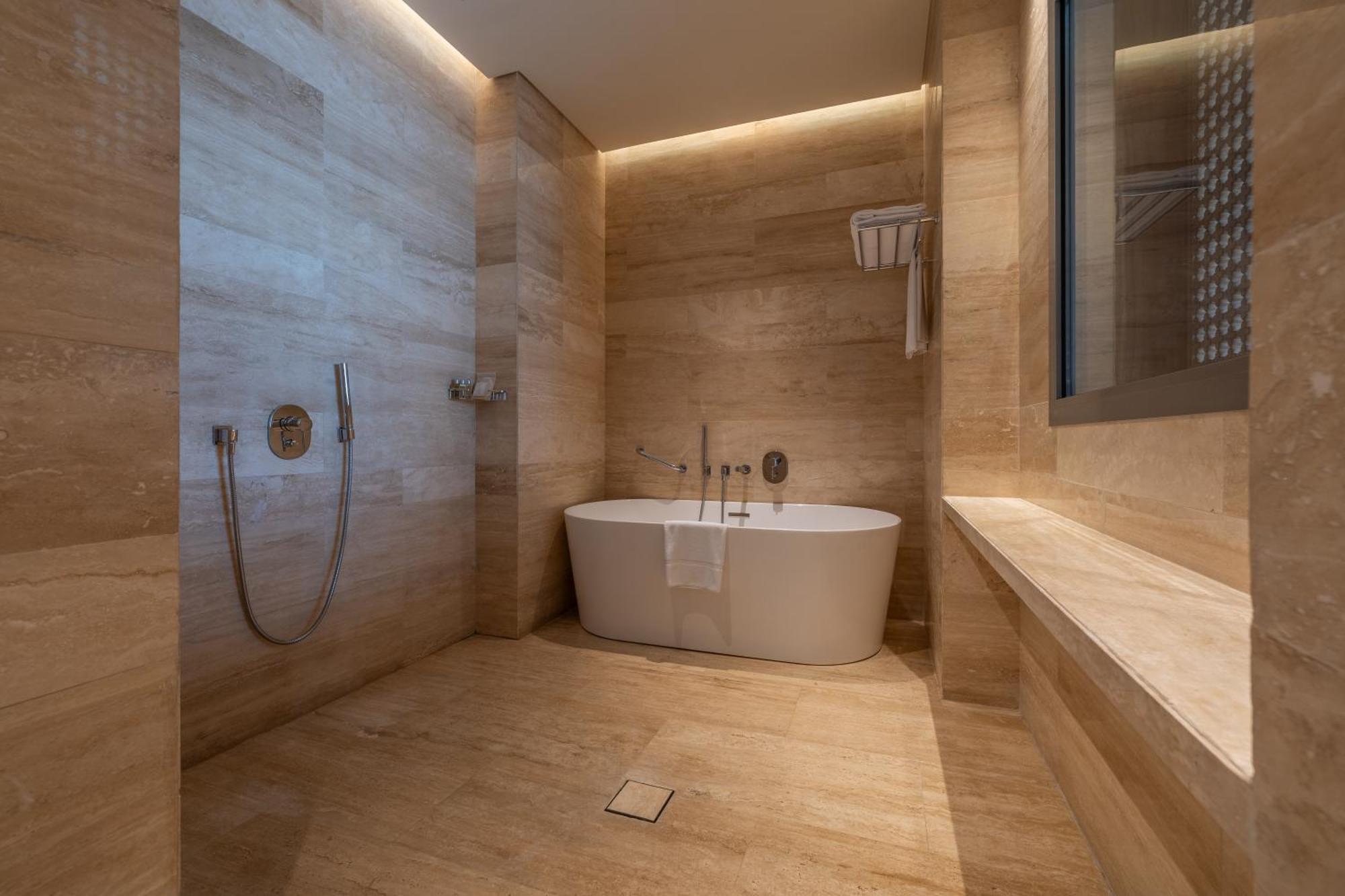 Shirvan Hotel City Yard Dzsidda Kültér fotó Bathroom